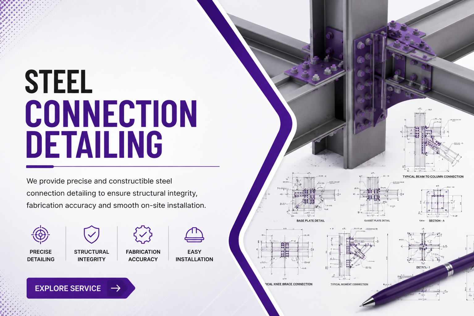 Steel Connection Detailing